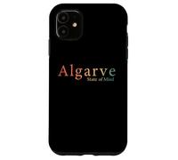 Retro Algarve State of Mind Minimalist Travel Quote Case for iPhone 11