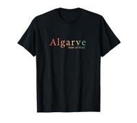 Retro Algarve State of Mind Minimalist Travel Quote T-Shirt