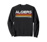 Retro Algiers Algeria Apparel Algerian Capital Design Sweatshirt