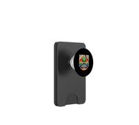 Retro Alien Spaceship Design Area 51 Roswell UFO 1970s PopSockets PopWallet for MagSafe