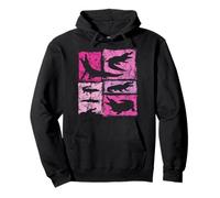 Retro Alligator Gator Crocodile Graphic For Zoo Animal Lover Pullover Hoodie