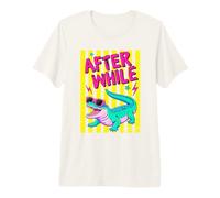 Retro Alligator Sunglasses After While Premium T-Shirt