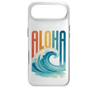 Retro Aloha Wave Design Vintage Hawaii Surf Style Ocean Wave Case for iPhone Air