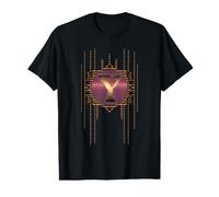 Retro Alphabet Glamour Initial Vintage Art Letter Y Monogram Value Graphic T-Shirt