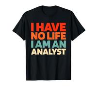 Retro Analyst Evaluation - Research Data Vintage Analyst T-Shirt