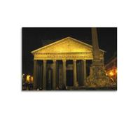 Retro Ancient Roman Architecture (3) Canvas Poster Wall Art Decoration Living Room Bedroom Decoration Poster Gift for FriendsUnframe-style 24x36inch(60x90cm)