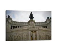 Retro Ancient Roman Architecture (4) Canvas Poster Wall Art Decoration Living Room Bedroom Decoration Poster Gift for FriendsFrame-style 08x12inch(20x30cm)