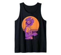 Retro Anime Gamer Girl Tank Top