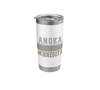Retro Anoka Minnesota Stainless Steel Insulated Tumbler