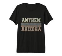 Retro Anthem Arizona Premium T-Shirt