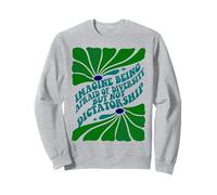 Retro Anti Fascism Saying for Human Rights Supporters Sweatshirt