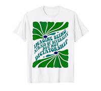 Retro Anti Fascism Saying for Human Rights Supporters T-Shirt