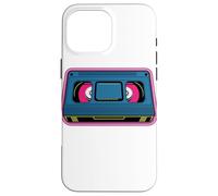 Retro Antique VHS Color CD Retro Media Analog Case for iPhone 16 Pro Max