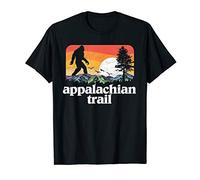 Retro Appalachian Trail Bigfoot Mountain & Trees Outdoors T-Shirt