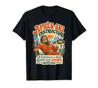 Retro Apres Ski Instructor Slopes Schnapps Legend Value Graphic T-Shirt