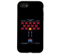Retro Arcade Game 80s Pixel Alien Game Vintage Gamer Case for iPhone SE (2020) / 7/8