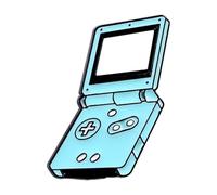 Retro Arcade Gamepad Brooch with Cartoon Motif - 90s Style for Denim Shirt Collar, Normal, Non-precious metal