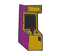 Retro Arcade Gamepad Brooch with Cartoon Motif - 90s Style for Denim Shirt Collar, Normal, Non-precious metal
