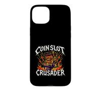 Retro Arcade Gamer Coinslot Crusader Case for iPhone 15 Plus