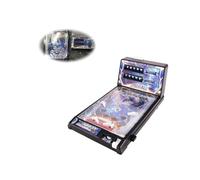 Retro Arcade Machine Electronic Super Pinball Game with Lights Sounds and Scorer, Mini Table Pinball Games Machine for Birthdays and Christmas Children and Family