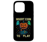 Retro Arcade Style Vintage Halloween Gamer Pixel Ghosts Case for iPhone 14 Pro Max