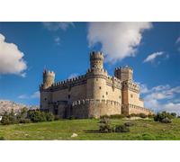 Retro Architecture Jigsaw Puzzles for Adults 100 Pieces Educational Toys Challenging Game 100 Piece Puzzles for Adults for The Whole for Women Gifts for Men