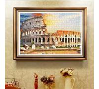 Retro Architecture Jigsaw Puzzles for Adults 150 Pieces Educational Toys Challenging Game 150 Piece Puzzles for Adults for The Whole for Women Gifts for Men