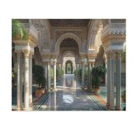 Retro Architecture Jigsaw Puzzles for Adults 500 Pieces Educational Toys Challenging Game 500 Piece Puzzles for Adults for The Whole for Women Gifts for Men