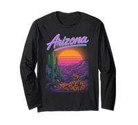 Retro Arizona Desert 90s Tourist Vacation Grand Canyon Long Sleeve T-Shirt