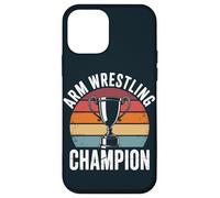 Retro Arm Wrestling Champion Strength Athlete Case for iPhone 12 mini