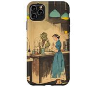 Retro Art - Vintage Pulp Sci-Fi Illustration Case for iPhone 11 Pro Max