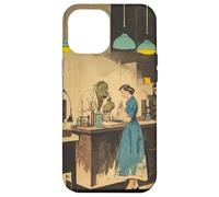 Retro Art - Vintage Pulp Sci-Fi Illustration Case for iPhone 12 Pro Max
