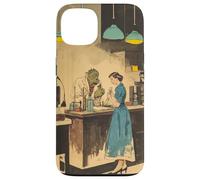 Retro Art - Vintage Pulp Sci-Fi Illustration Case for iPhone 13