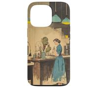 Retro Art - Vintage Pulp Sci-Fi Illustration Case for iPhone 13 Pro