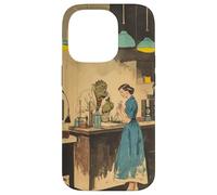 Retro Art - Vintage Pulp Sci-Fi Illustration Case for iPhone 14 Pro