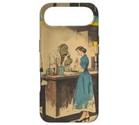 Retro Art - Vintage Pulp Sci-Fi Illustration Case for iPhone Air