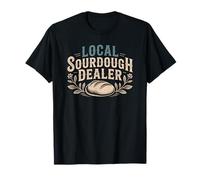 Retro Artisan Bread Baker Sourdough Scoring Enthusiast T-Shirt