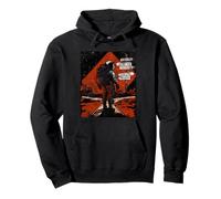 Retro Astronaut Planet Signpost Space Explorer Pullover Hoodie