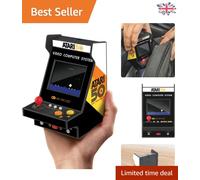 Retro Atari Mini Arcade Machine - 75 Games & Built-in Speaker - Ideal Gift