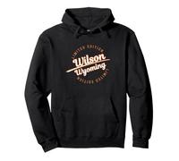 Retro Athletic Wilson WY Apparel Pullover Hoodie