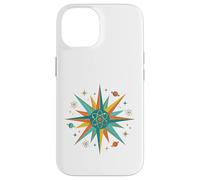 Retro Atomic Starburst Physics Science Symbol Case for iPhone 14