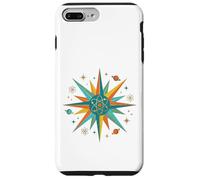 Retro Atomic Starburst Physics Science Symbol Case for iPhone 7 Plus/8 Plus