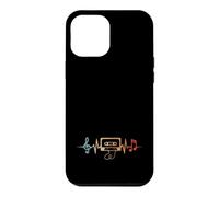 Retro Audio Cassette Heartbeat Vintage Music Mixtape Case for iPhone 12 Pro Max