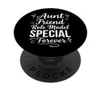 Retro Aunt Confidant Mentor Wise Forever - Family Bond Aunt PopSockets Adhesive PopGrip
