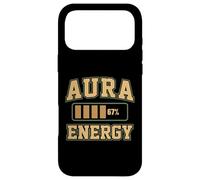 Retro Aura Energy at 67 Funny Six Seven Meme Gen Alpha gifts Case for iPhone 17 Pro Max