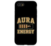 Retro Aura Energy at 67 Funny Six Seven Meme Gen Alpha gifts Case for iPhone SE (2020) / 7/8