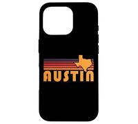 Retro Austin Texas Vintage 70s Sunset Silhouette Art Case for iPhone 16 Pro