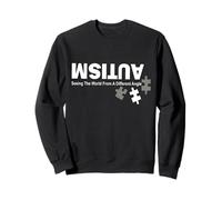Retro Autism Seeing The World From A Different Angle Sweatshirt