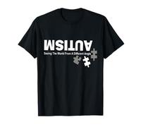 Retro Autism Seeing The World From A Different Angle T-Shirt