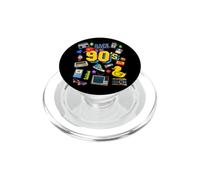 Retro Back To 90's, Nostalgia for the nineties Graphic PopSockets PopGrip for MagSafe